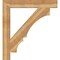 Ekena Millwork Balboa Block Rough Sawn Bracket, Western Red Cedar, 6"W x 44"D x 48"H BKT06X44X48BOA05RWR - alternate 4